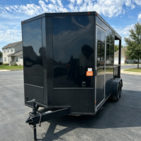 Remorque alimentaire fermée personnalisable, norme américaine, cuisine mobile entièrement équipée, remorque de concession pour café, pizza, glaces, hot-dogs