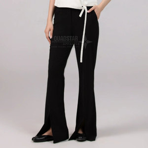 Oem Service Custom Made Solid Casual Spring/Summer Women's 2-Piece Long Co-Ord Set Eco-Friendly Breathable Bulk Orders - Product Image 4