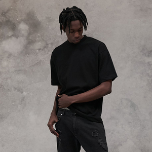 Accesorios de Ropa, Ropa para Hombre, Camiseta de Hombre, Felpa Francesa, 100% Algodón, Manga Corta, 300 Gramos, Camisetas Extra Grandes Transpirables - Product Image 2