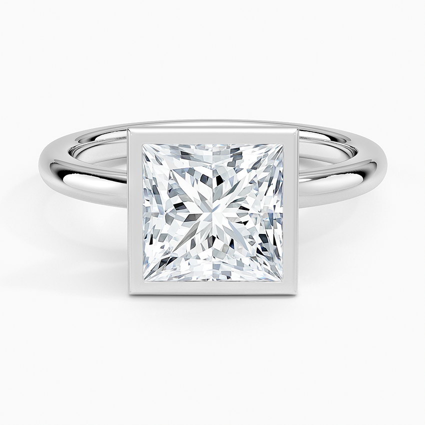 White Gold Plated
