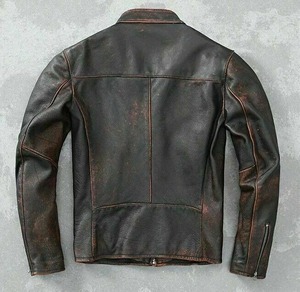 Chaqueta de Cuero para Hombre con Material de Alto Rendimiento para Uso en Exteriores y Viajes - Product Image 2