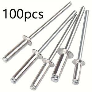 Remaches ciegos de acero inoxidable/aluminio al por mayor, sujetadores de cabeza de cúpula con mandril, de alta resistencia, para unión industrial de metal en puertas y ventanas - Product Image 1