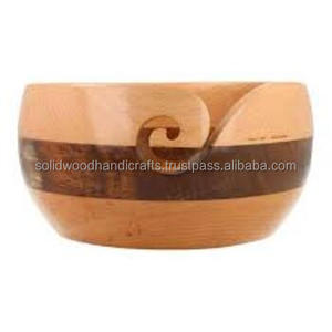 Handmade Wooden Yarn Bowl Yarn Holder Rosewood Knitting Crochet Thread <b>Storage</b> <b>Box</b> Yarn Ball Bowl Gift for Mother Birthday - Product Image 2