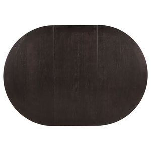 Tavolo da Pranzo Allungabile Ovale Illkirch Espresso, Elegante e Raffinato - Product Image 5