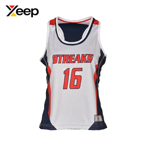 ชุดลาครอสสำหรับผู้ใหญ่ชาย XEEP รุ่น XC-LU-06 น้ำหนักเบา ระบายอากาศได้ดี ผลิตจากโพลีเอสเตอร์ พิมพ์ลายด้วยเทคนิค Heat-Transfer รับผลิตแบบ OEM พร้อมบริการตรวจจับรอยตะเข็บ - Product Image 3