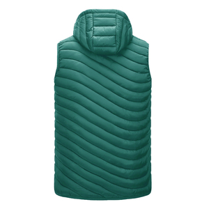 Gilet matelassé d'hiver pour femme, sans manches, léger et chaud, pour l'extérieur, décontracté, avec logo personnalisé, fournisseur - Product Image 3