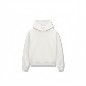 Sudadera con Capucha Off-White para Hombre, Corte Holgado, Manga Larga, con Cordón Ajustable, Forro Polar de Algodón - Product Image 4