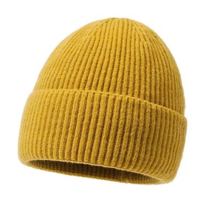 Trendy Custom Knitted Beanies Winter <b>Cap</b> Soft Acrylic Unisex Beanie Hat For Fashion Brands Streetwear And Bulk Orders - Product Image 2