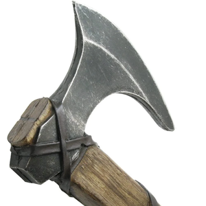 Hache de camping artisanale en acier au carbone de qualité industrielle, poignée ergonomique en bois, outil de découpe extérieur personnalisable LEGACY BLADES - Product Image 4