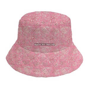Vente d'usine – Nouveaux chapeaux bob matelassés personnalisés à imprimé intégral, avec logo sur mesure, pour hommes et femmes, haute qualité - Product Image 5