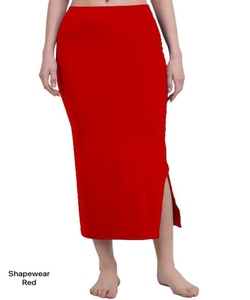 Jupe crayon taille haute en satin naturel pour femme avec fente latérale, extensible, effet sculptant, longueur cheville, design élégant, toutes saisons - Product Image 1