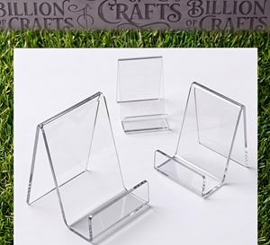 Expositor de Acrílico Transparente Personalizado al por Mayor, Soporte para Libros, Estante de Exhibición para Minoristas, Soporte para Teléfonos Móviles - Product Image 1