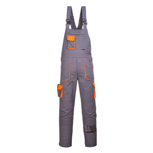 Salopette de travail en coton pour hommes, salopette à bretelles multi-poches, pantalon cargo, sangle réglable, uniforme industriel, salopette en coton - Product Image 6