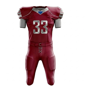 Uniforme de Fútbol Americano Ligero y Cómodo con Impresión por Sublimación de Alta Calidad - Product Image 4