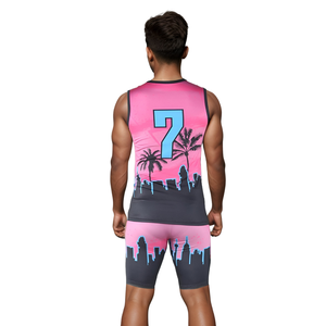 Uniformes de Fútbol Americano 7V7 Personalizados OEM, Sublimados, Transpirables, de Tela de Poliéster y Spandex, Tallas Grandes - Product Image 3