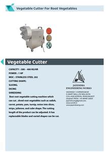 เครื่องตัดผักหัวคุณภาพดีสำหรับใช้งานเชิงพาณิชย์  ตัดได้หลายชนิด เช่น มันฝรั่ง แครอท มันเทศ ในราคาที่ดีที่สุด - Product Image 4