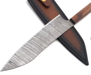 Cuchillo de Chef Profesional LEGACY BLADES de Damasco, 8 Pulgadas, Forjado a Mano, Moderno, Ambidiestro, Apto para Lavavajillas, con Mango de Madera Afilado, para el Hogar - Product Image 3