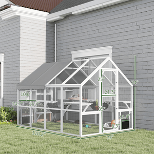 บ้านแมวพรีเมียม คอกสัตว์เลี้ยงแสนสบายพร้อมดีไซน์ทันสมัย บ้านในร่มสำหรับเพื่อนขนฟู - Product Image 4