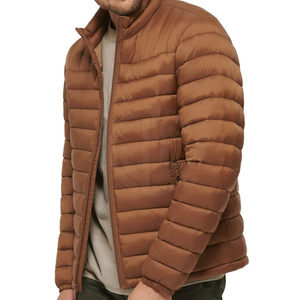 Wholesale Puffer <b>Jacket</b> High Quality Custom Winter Stand Collar Front Logo Puffer <b>Jacket</b> Wholesale Outdoor Lightweight 2026 - Product Image 1