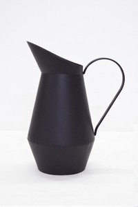 Hot Sale Black Powder Coating Modern <b>Unique</b> Premium Antique Nickel Plated Iron Flower <b>Vase</b> Luxuries Style <b>Vase</b> for Luxuries Home - Product Image 3