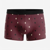 Boxers personnalisés pour hommes, imprimés sur toute la surface, design par sublimation, tissu extensible doux, léger, confortable, sous-vêtements quotidiens