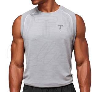 Camisetas sin mangas para hombre al por mayor, diseño personalizado impreso, ropa de moda transpirable, tallas grandes, camisetas sin mangas para hombre de Pakistán, nueva camiseta sin mangas - Product Image 4