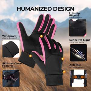 Kids Warm Winter Gloves Touchscreen Water-Resistant Cycling Running <b>Skiing</b> in Outdoor Cold Weather for Boy Girl - Product Image 6