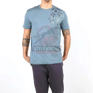 T-shirts décontractés personnalisés avec broderie, matériau léger et durable, t-shirts brodés - Product Image 3