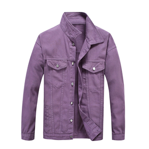 Performance Mens Denim Jacket Quality Stitching Heavy Duty Cotton Coat For Outdoor Casual Biker Fashion Wear Styling Jacket - Product Image 1