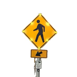 Panneau de signalisation routière extérieur à livraison rapide - Product Image 1