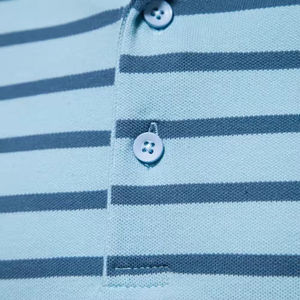 Camisas Casuales de Manga Corta para Hombre, Talla Grande, Tejido Sólido, Transpirable, con Logotipo Bordado, Camiseta Polo de Algodón, Transpirable y Ecológica - Product Image 5