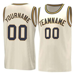 Maillots de basket-ball en polyester et élasthanne, nom de l'équipe, qualité supérieure, service OEM ODM, maillots de sport personnalisés pour l'extérieur - Product Image 3