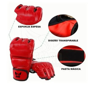 ขายส่งตรงจากโรงงาน ถุงมือฝึกซ้อม MMA แบบครึ่งนิ้ว ถุงมือป้องกันสำหรับฝึกซ้อม MMA ขายออนไลน์ - Product Image 2