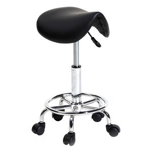 Spedizione gratuita sgabello sella YJ con rotazione dei piedi Ha per mobili da salone Bar - Product Image 2