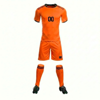 Seragam Sepak Bola Terbaru Bahan Bernapas Cepat Kering Set Seragam Tim Kustom Ringan Olahraga Sepak Bola Unisex Seragam Sepak Bola OEM