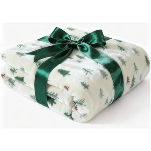 Luxury Lightweight Christmas Flannel Fleece <b>Throw</b> Blanket Soft Coral <b>for</b> <b>Couch</b> Bed & Chair Warm Size <b>for</b> Comfort & Style - Product Image 1