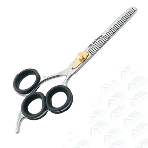 Tijeras profesionales para el cabello, tijeras de peluquería de acero inoxidable, tijeras rectas de adelgazamiento de salón multifuncionales, herramientas - Product Image 1