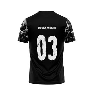Maillots de softball personnalisés en gros avec impression par sublimation intégrale, manches courtes, respirants, en polyester, uniforme sportif à col ras du cou - Product Image 2