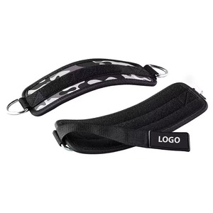 Sangles de cheville en néoprène pour entraînements de gym, fessiers, jambes, musculation, avec anneaux en D, protection pour la musculation - Product Image 3