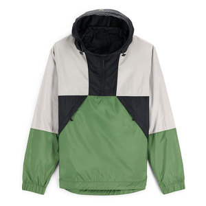 เสื้อแจ็คเก็ตกันลมแบบสวมใส่สบายสำหรับผู้ชาย  ผ้าโพลีเอสเตอร์ 100%  แบบเรียบสีพื้น  รับสกรีนโลโก้ตามแบบ  ดีไซน์สตรีทแวร์ - Product Image 2
