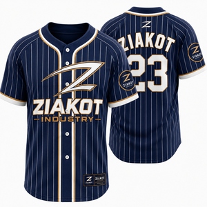 Camiseta de Béisbol Auténtica con Bandera Americana 3D en Negro, Rojo y Blanco, de Alta Calidad, Personalizada, al por Mayor, de Pakistán - Product Image 6