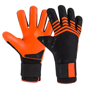 ถุงมือผู้รักษาประตูหนังคุณภาพสูงระดับมืออาชีพ พร้อมอุปกรณ์ป้องกันนิ้วมือ ปรับขนาดได้ ใช้ได้ทั้งชายและหญิง - Product Image 2