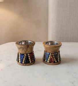 Brûleur d'encens en bois avec insert métallique, diffuseur d'aromathérapie, style japonais, utilisation toute saison, décoration Ramadan Eid, design unique - Product Image 3