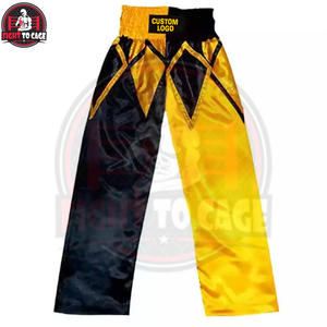 Pantalon de kickboxing personnalisé de haute qualité avec logo, pour arts martiaux, karaté, MMA, en gros, à vendre - Product Image 3