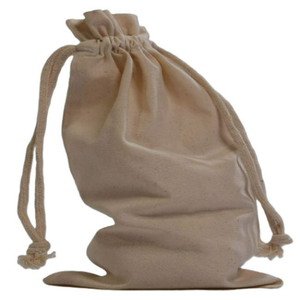 Pochette en coton écologique avec logo personnalisé, sac à cordon réutilisable, petit sac de rangement en toile de lin, sac anti-poussière, cadeau tendance, shopping - Product Image 2