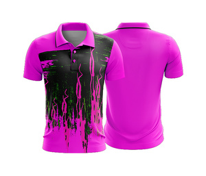Custom Teamwear Sublimated Polo Shirt for Professional Gamers Manufacturer Supplier Durable Stitching for Men Women Youth - Product Image 2