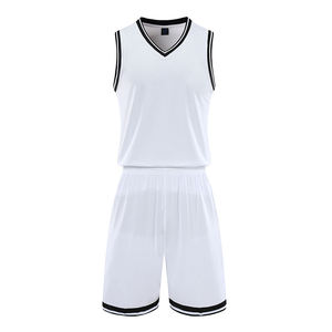OEM ODM Custom Basketball Jersey <b>Set</b> Breathable Sports Uniform Plus Size Adult Team Wear - Product Image 1