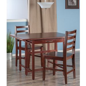 Taylor 3 pezzi Set da pranzo con foglia a goccia sedia e tavolo per piccoli spazi - Product Image 3