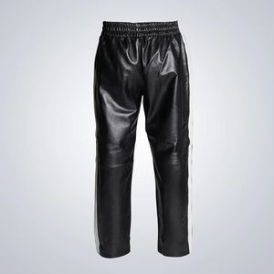 กางเกงหนังแท้สำหรับผู้ชาย - Product Image 1