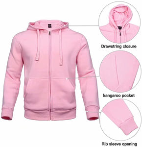 Conjunto Deportivo de Invierno para Hombre, Hecho a Medida, de Poliéster y Algodón, con Cierre Completo, Cálido, para Correr, Entrenamiento en el Gimnasio, Transpirable - Product Image 5